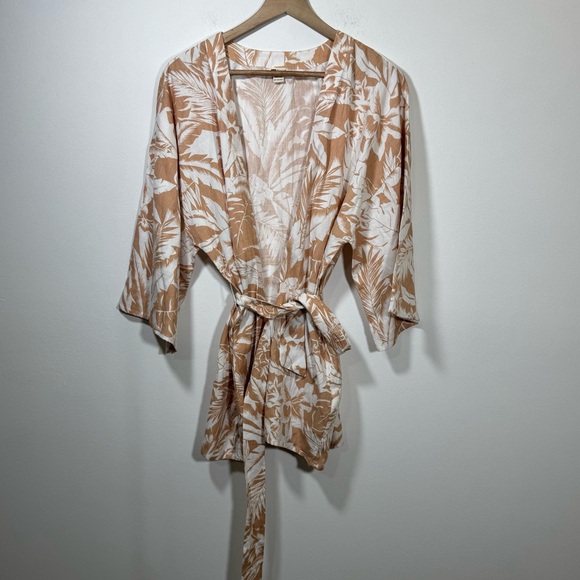 Billabong Sweet Summer Kimono Tropical Print Cover-Up Women's Size M/L - Picture 5 of 10